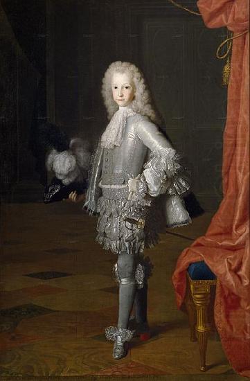 Luis I principe de Asturias, Michel-Ange Houasse